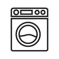 lavando máquina ícone vetor Projeto modelo