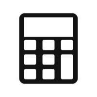 calculadora ícone vetor Projeto modelo
