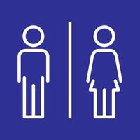 toalete ícone vetor Projeto modelos
