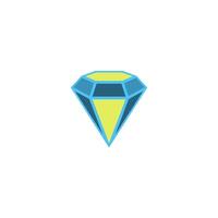 diamante na moda ícone vetor Projeto modelos simples