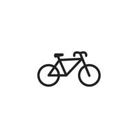bicicleta ícone vetor Projeto modelo