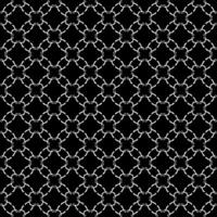 padrão abstrato sem emenda preto e branco. fundo e pano de fundo. design ornamental em tons de cinza. vetor