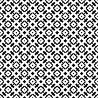 padrão abstrato sem emenda preto e branco. fundo e pano de fundo. design ornamental em tons de cinza. vetor