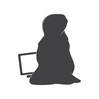 anônimo hacker logotipo ilustração vetor plano Projeto