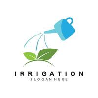 irrigação logotipo Projeto vetor. ícone símbolo. vetor