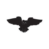 coruja logotipo modelo vetor ícone Projeto