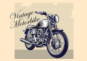 vintage moto arte linha vetor para fundo Projeto.