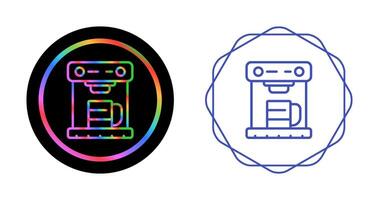 ícone de vetor de máquina de café
