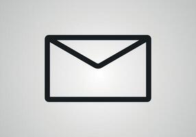 enviar envelope ícone dentro plano estilo. receber o email carta Spam vetor ilustração em branco fundo. enviar comunicação o negócio conceito.