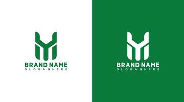 por carta logotipo projeto, sim ícone marca identidade Projeto monograma logotipo vetor