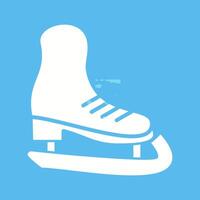 ícone de vetor de patins