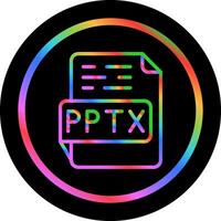 pptx vetor ícone