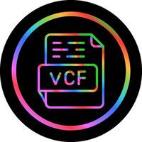 vcf vetor ícone