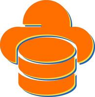 mysql hospedagem vetor ícone