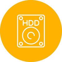 hdd vetor ícone