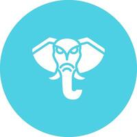 ícone de vetor de elefante