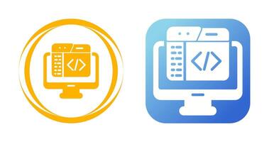 código editor vetor ícone