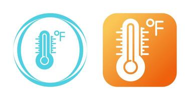 ícone de vetor de termômetro