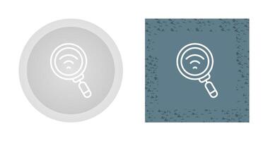 Wi-fi analisador vetor ícone