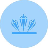 ícone de vetor de cristal