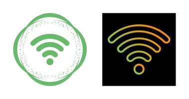 ícone de vetor de sinal wifi