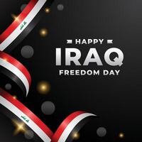 Iraque liberdade dia Projeto ilustração coleção vetor