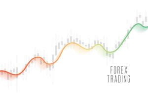 forex negociação gráfico diagrama fundo Compreendo lucro e perda conceito vetor