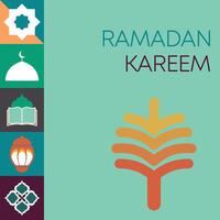 Ramadã kareem, islâmico cumprimento cartão modelo com Ramadã para papel de parede design, cartaz, meios de comunicação bandeira. vetor