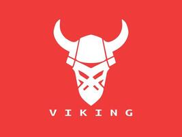 viking logotipo Projeto ícone símbolo vetor ilustração. humano viking logotipo Projeto modelo.