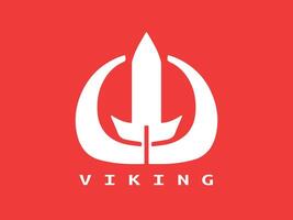 viking logotipo Projeto ícone símbolo vetor ilustração.