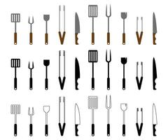 cozinha utensílios, chefe de cozinha cozinhando ferramentas, vetor ilustração isolado em branco fundo