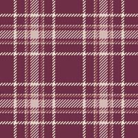 padronizar textura vetor do tartan fundo xadrez com uma tecido desatado têxtil verificar.