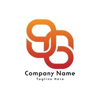 96 número logotipo Projeto ícone vetor