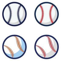 beisebol ícone. beisebol logotipo conceito vetor