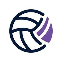 voleibol ícone. vetor dual tom ícone para seu local na rede Internet, móvel, apresentação, e logotipo Projeto.