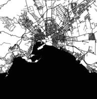 silhueta mapa do palma Espanha. vetor