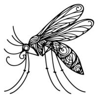 evita mosquito mordidas mundo malária dia conceito ilustração. vetor