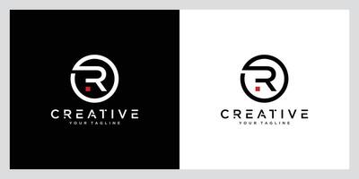 inicial carta r logotipo Projeto vetor modelo. criativo r logotipo Projeto
