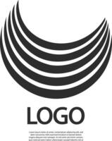 criativo logotipo para o negócio em uma branco fundo. com linhas. minimalista vetor