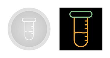 ícone de vetor de tubo de ensaio