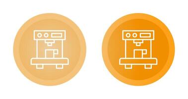 ícone de vetor de máquina de café