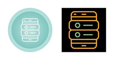 Móvel aplicativo hospedagem vetor ícone