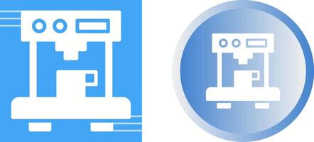 ícone de vetor de máquina de café