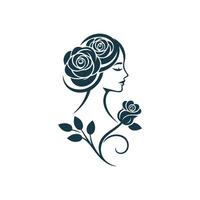 mulheres rosa vetor ilustração usar logotipo camiseta