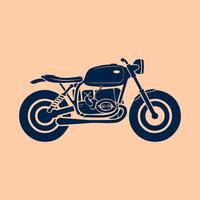 ilustração vetorial de motocicleta vetor