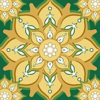 mandala. vintage vetor decorativo elemento. mão desenhado fundo. islâmico, árabe, indiano, otomano motivos. volta enfeite padronizar
