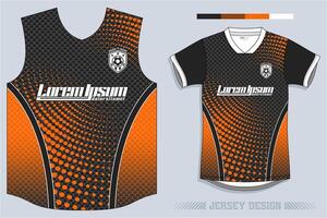 Esportes jérsei e camiseta modelo Esportes jérsei Projeto vetor. Esportes Projeto para futebol, corrida, jogos jérsei. vetor. pró vetor