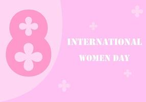 internacional mulheres dia ícone fundo vetor