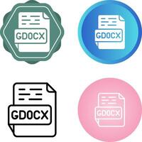 gdocx vetor ícone