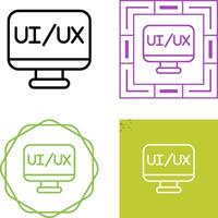 ux ui vetor ícone